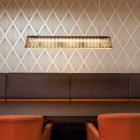 Secto Owalo 7000 LED Pendant Light Lifestyle Bar