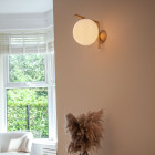 Brass Flos IC Ceiling/Wall Light