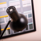 Anglepoise Type 75 Mini Desk Lamp Jet Black Shade