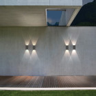 Astro Oslo LED Wall Light Lifestyle Decking