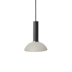 Ferm Living Collect High Socket Pendant Hoop Black Grey