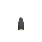 Marset Pleat Box 13 LED Pendant Black Gold