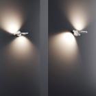 Lodes Nautilus LED Wall Light on Dark Wall