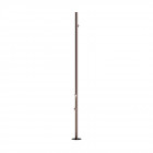 Vibia Bamboo Built-in LED Outdoor Floor Lamp Large 4804 Oxide