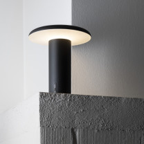 Black Artemide Takku LED Portable Table Lamp