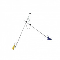 Astep VV Cinquanta Suspension Blue and Yellow Shades/Mondrian Structure