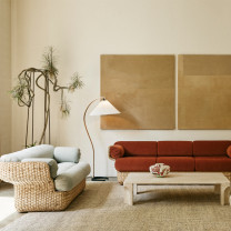 Gubi Timberline Floor Lamp Lifestyle Lounge