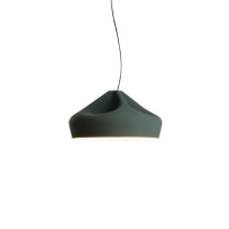 Marset Pleat Box 47 Pendant Green White