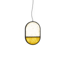 Brokis Geometric LED Pendant White Yellow