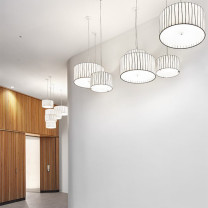 a-emotional light Curvas Pendant in hotel