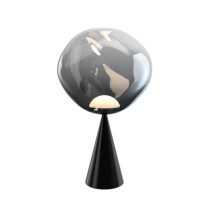 Tom Dixon Melt Fat Cone LED Table Lamp Nickel