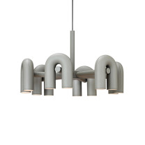 AGO Cirkus Chandelier - Large, Grey
