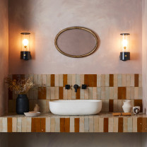 Hackles Black Tala The Muse Wall Lights in Bathroom