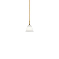 Gubi Bestlite BL9 Pendant Light Small Brass Bone China