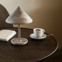 Mater Terra LED Portable Lamp Light on Coffee Table