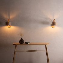 Tom Raffield Stem Wall Light in Pairs