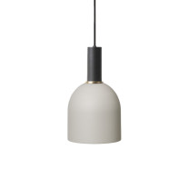 Ferm Living Collect Low Socket Pendant Bell Black Grey