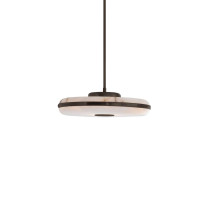 Bert Frank Beran Horizontal LED Pendant Light Large Dark Bronze