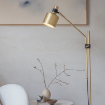 Bert Frank Riddle Single Floor Lamp Lifestyle Side Table