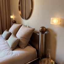 Lee Broom Chant Wall Light Lifestyle Bedroom