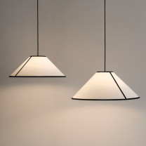 HAY Ava Cone Pendant Light Lifestyle Pair