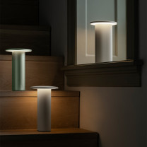 Fritz Hansen Solae LED Portable Lamp Lifestyle Trio