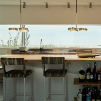 RUBN James LED Chandelier Lifestyle Kitchen 2