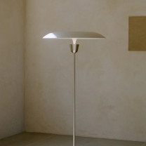 New Works Kantarell Floor Lamp Nickel-Plated