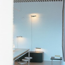 Santa & Cole Lamparaprima LED Table Wall Lamp Lifestyle Meeting Room