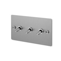 Buster + Punch 3G Toggle Switch Cross Steel