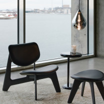 Tom Dixon Flare LED Pendant Light Lifestyle Chair