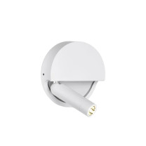 Marset Ledtube R LED Wall Light L Matt White