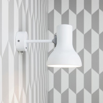 Anglepoise Type 75 Mini Wall Light Alpine White on Wall