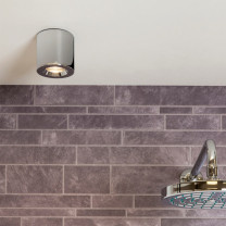 Astro Kos II Round Exterior Ceiling Light Lifestyle Shower