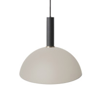 Ferm Living Collect High Socket Pendant Dome Black Grey