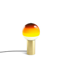 Marset Dipping Light LED Table Lamp S Amber Brass