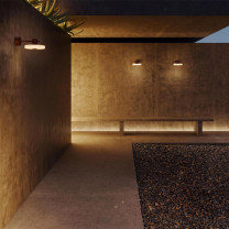 Panzeri Venexia LED Wall Light Lifestyle Courtyard 2
