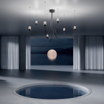 Moooi Gravity LED Chandelier Gravity moonset