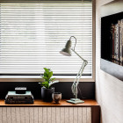 Anglepoise Original 1227 Desk Lamp National Trust Sage Green on Window Sill