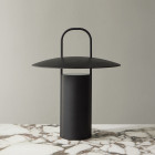 Audo Copenhagen Ray LED Portable Table Lamp Black