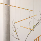 Brass Fritz Hansen Oneline LED Pendants