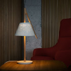 White a-emotional light Cambo on table