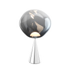 Tom Dixon Melt Fat Cone LED Table Lamp Nickel Silver
