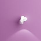 Zero Compose Wall Light In Situ Purple Background