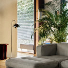 Chrome Plated &Tradition Flowerpot VP12 Floor Lamp