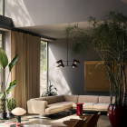 Large Black &Tradition Bonnet Chandelier