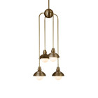 Bert Frank Eos Pendant Drop 4 Dual Antique Brass