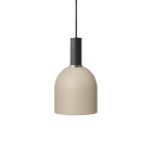 Ferm Living Collect Low Socket Pendant Bell Black Cashmere