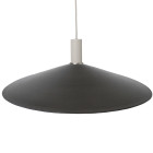 Ferm Living Collect Low Socket Pendant Angle Grey Black