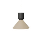 Ferm Living Collect Bell Socket Pendant Bell Black Cashmere